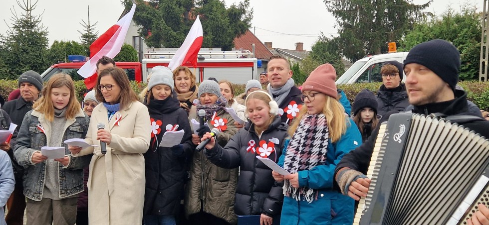 Mieszkańcy Gminy Sztutowo uczcili Święto Niepodległości.