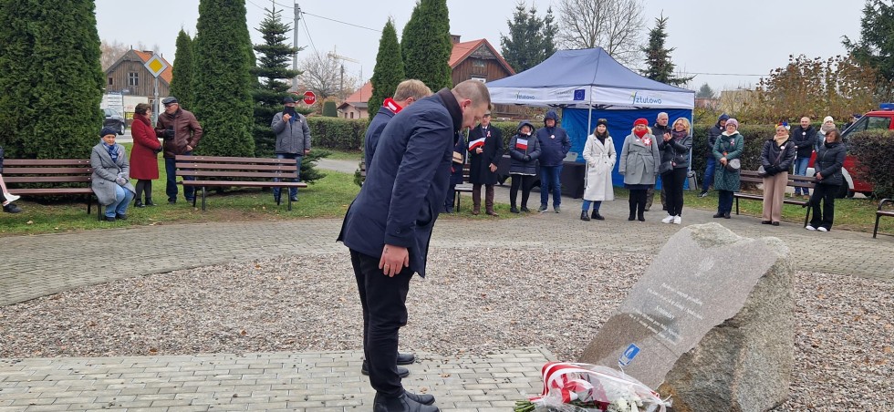 Mieszkańcy Gminy Sztutowo uczcili Święto Niepodległości.