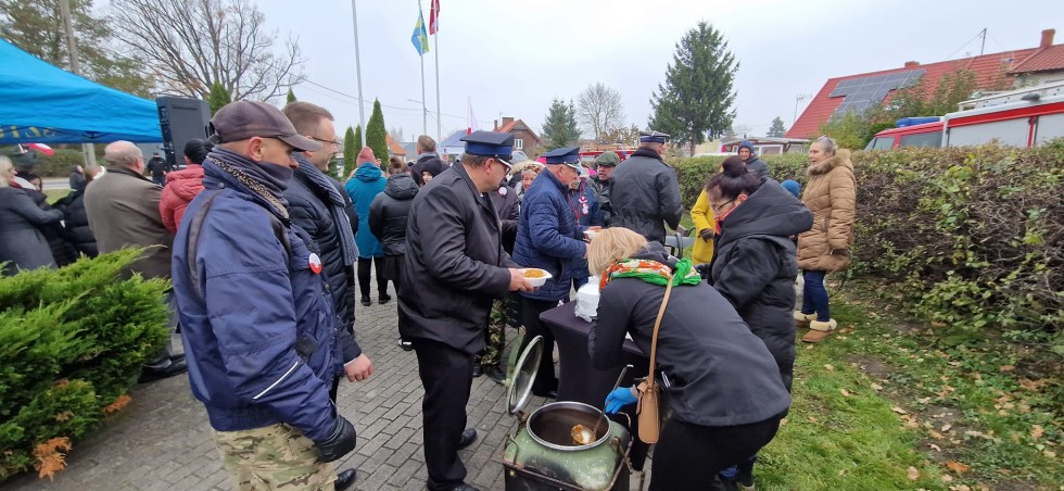 Mieszkańcy Gminy Sztutowo uczcili Święto Niepodległości.