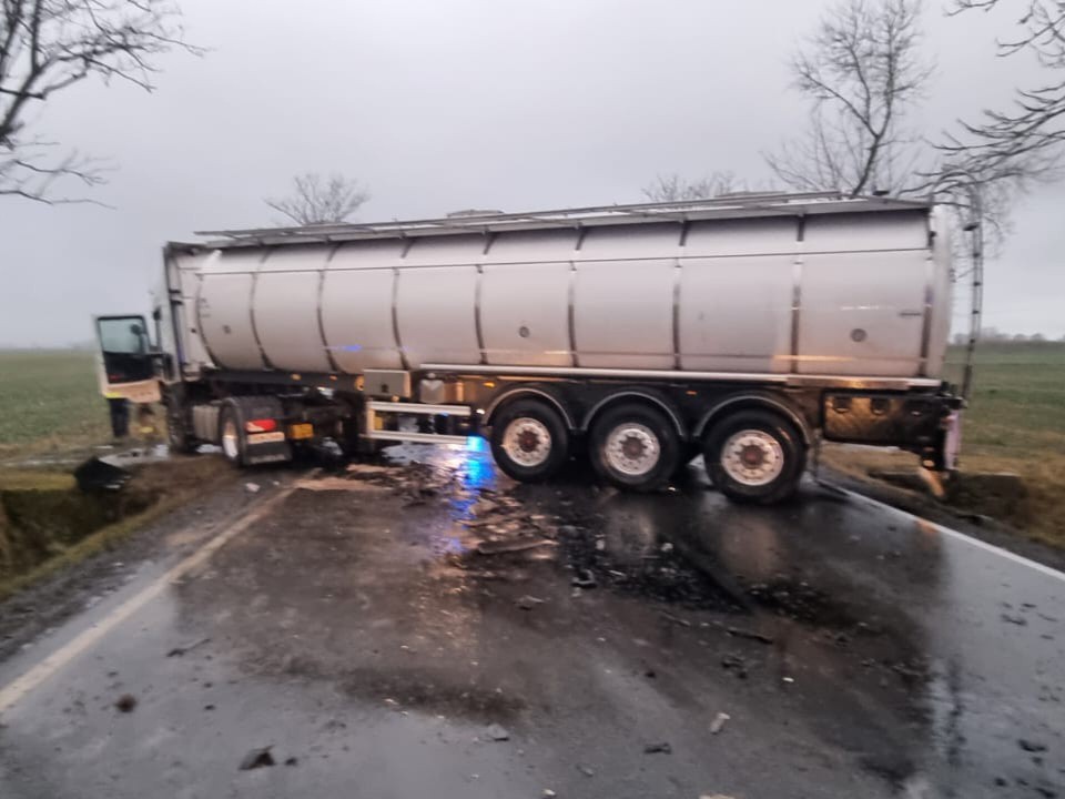 DK55. Śmiertelny wypadek w Martągu.