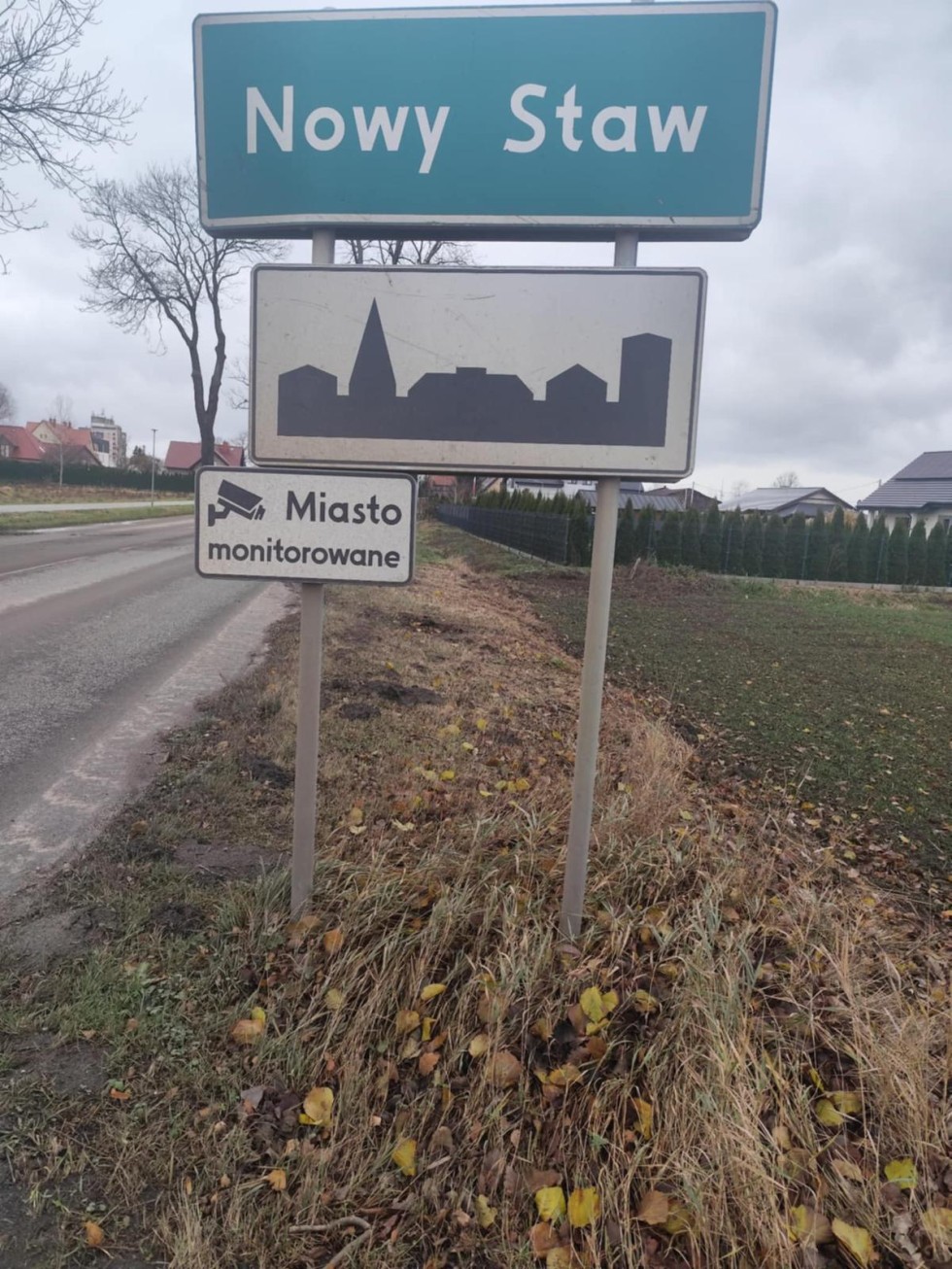 Nowy Staw – miasto monitorowane.