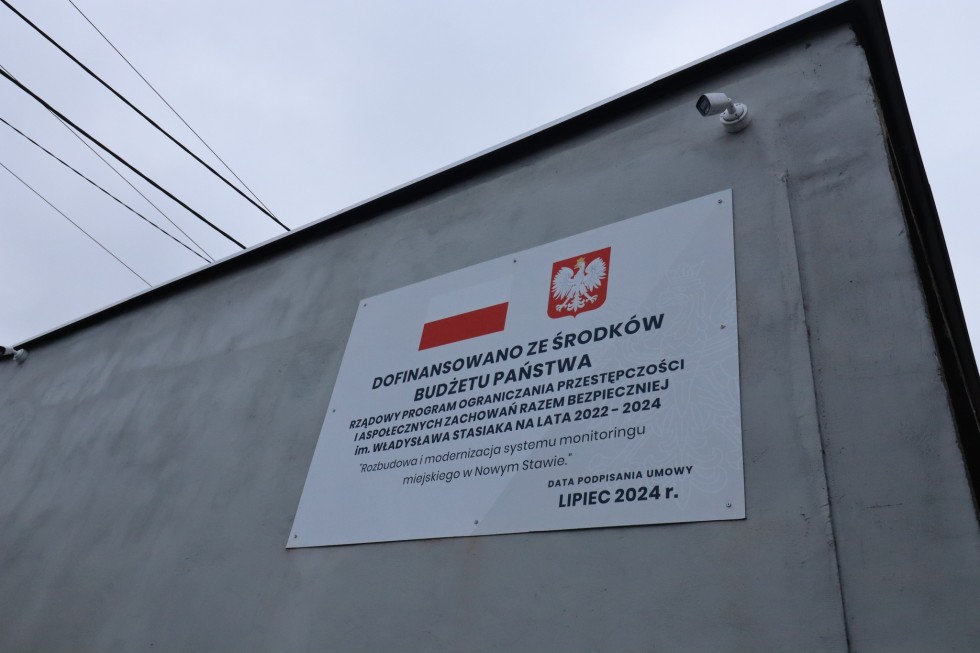 Nowy Staw – miasto monitorowane.