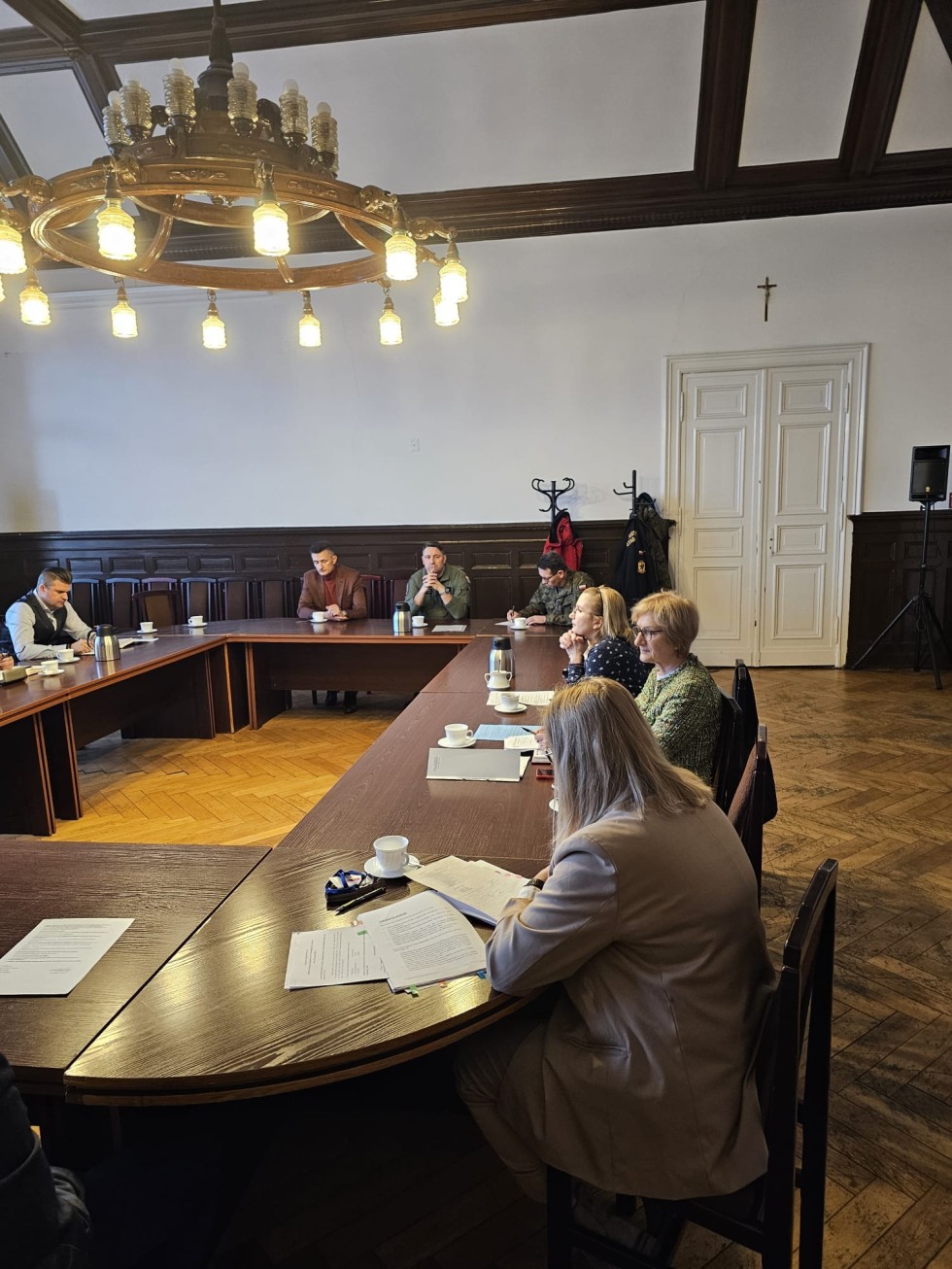 Malbork. Posiedzenie Komisji Bezpieczeństwa i Porządku.