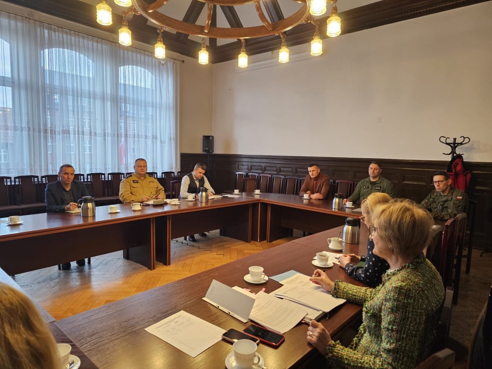 Malbork. Posiedzenie Komisji Bezpieczeństwa i Porządku.