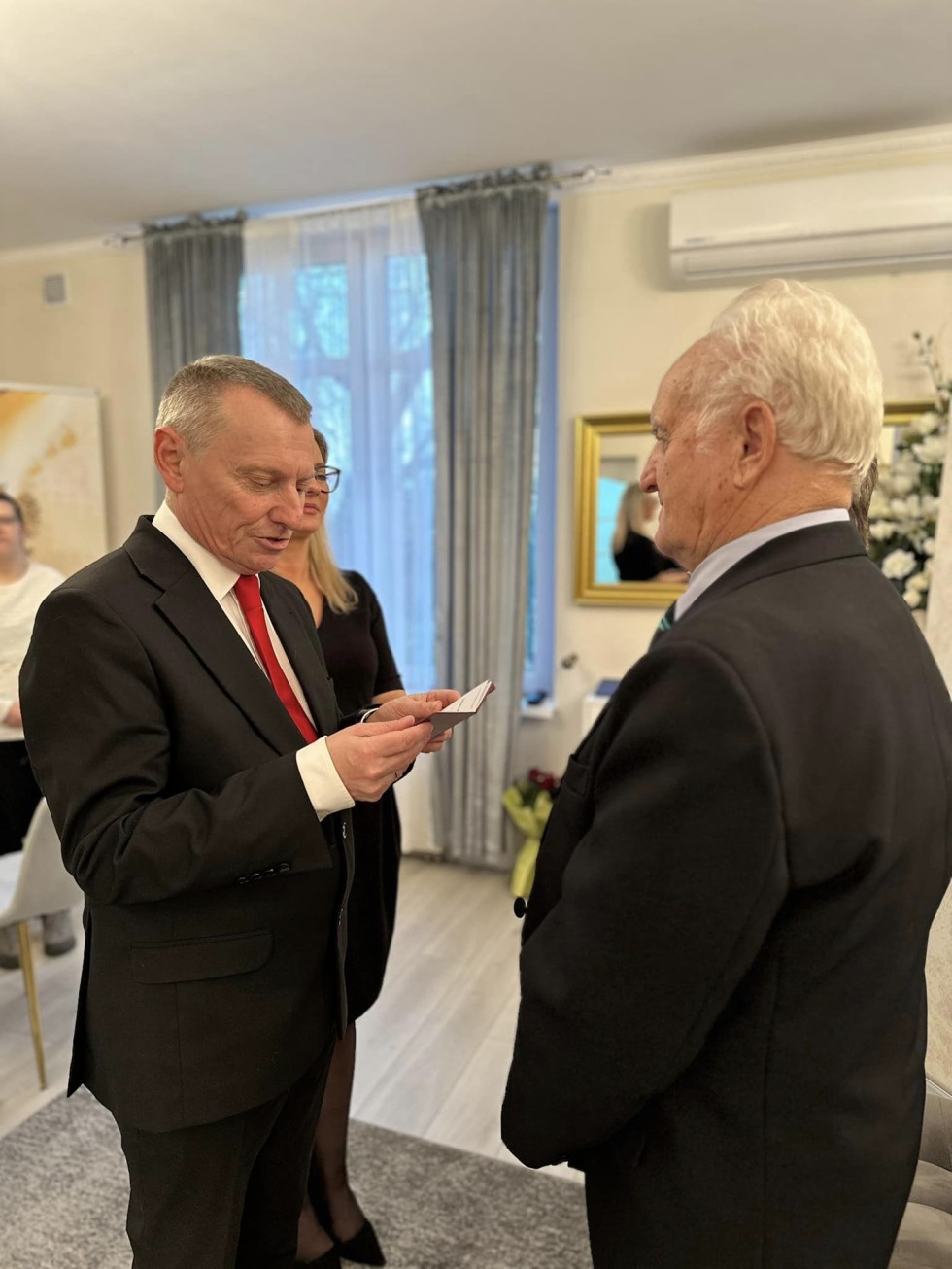 Nowy Dwór Gdański. Złote Gody państwa Stanisławy i Krzysztofa Ptak.