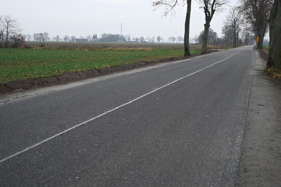 Odbiór końcowy przebudowanej drogi powiatowej Palczewo – Lichnowy.