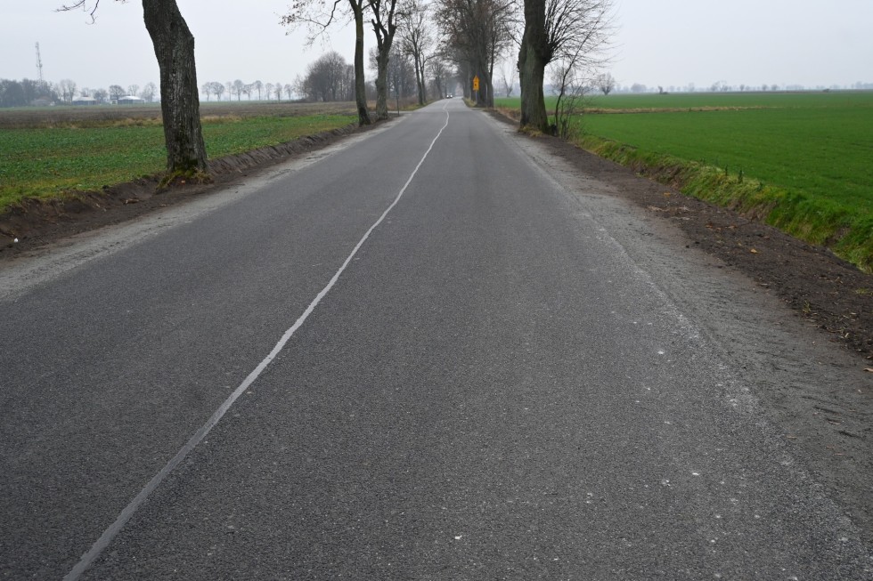 Odbiór końcowy przebudowanej drogi powiatowej Palczewo – Lichnowy.
