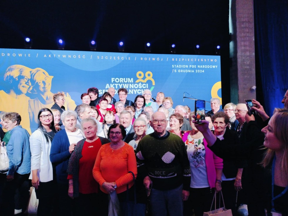 Miłoradz. Seniorzy uczestniczyli w Forum Aktywności Senioralnych w Warszawie.
