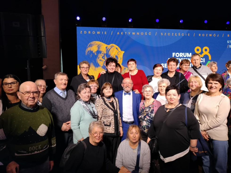 Miłoradz. Seniorzy uczestniczyli w Forum Aktywności Senioralnych w Warszawie.