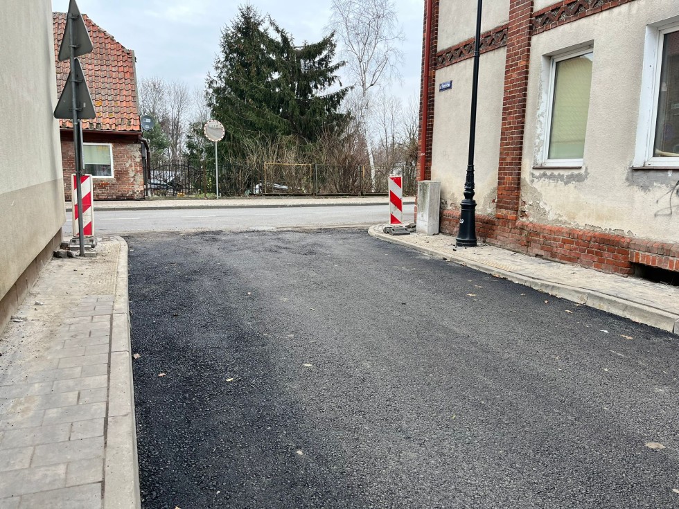 Nowy Staw. Wkrótce koniec remontu ulicy Zwycięstwa.
