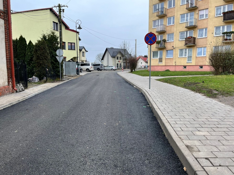 Nowy Staw. Wkrótce koniec remontu ulicy Zwycięstwa.