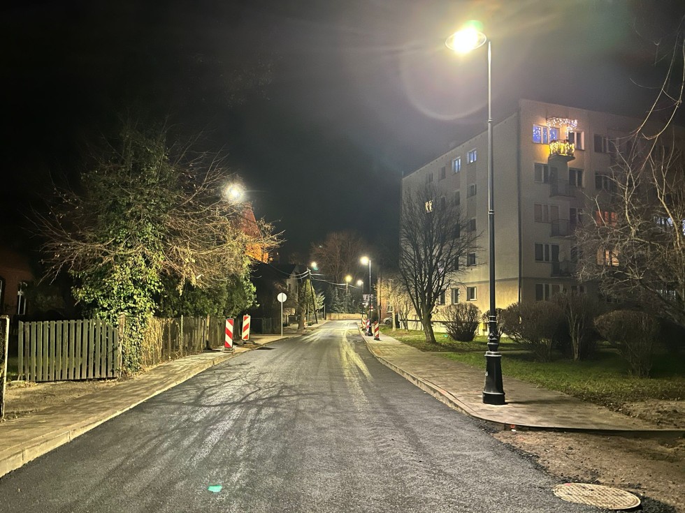 Nowy Staw. Wkrótce koniec remontu ulicy Zwycięstwa.
