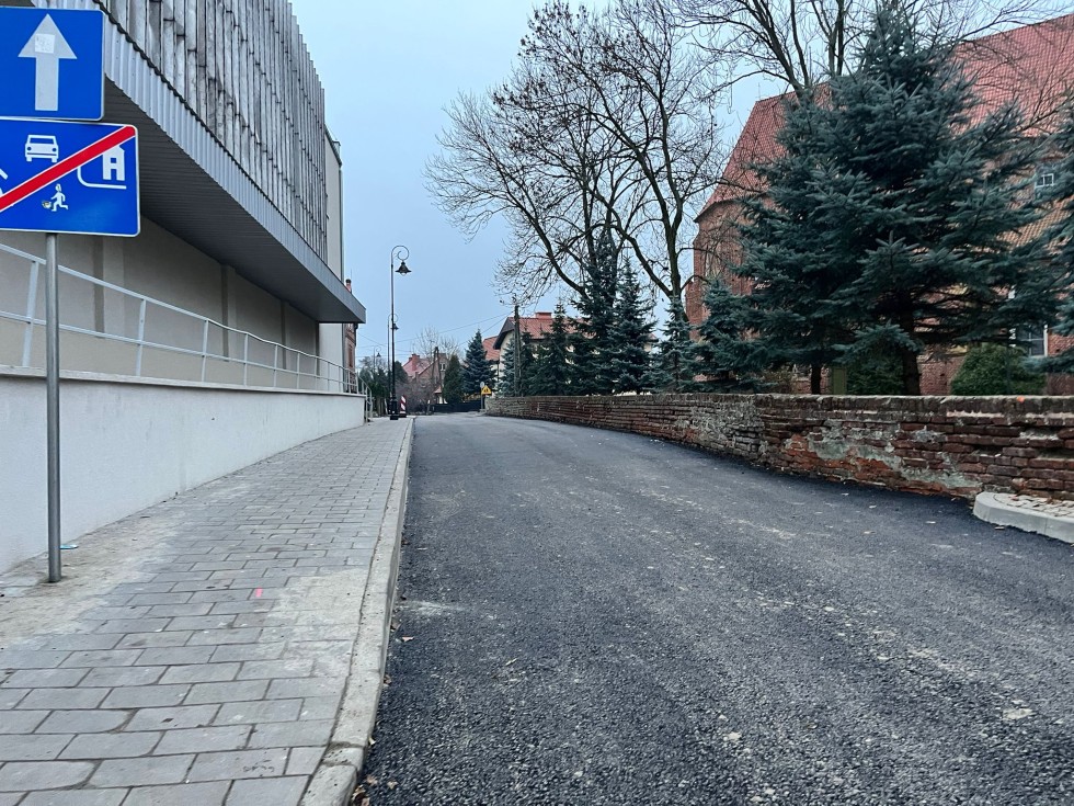 Nowy Staw. Wkrótce koniec remontu ulicy Zwycięstwa.