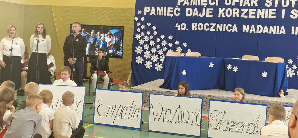 Sztutowo. 40. rocznica nadania imienia Szkole Podstawowej.