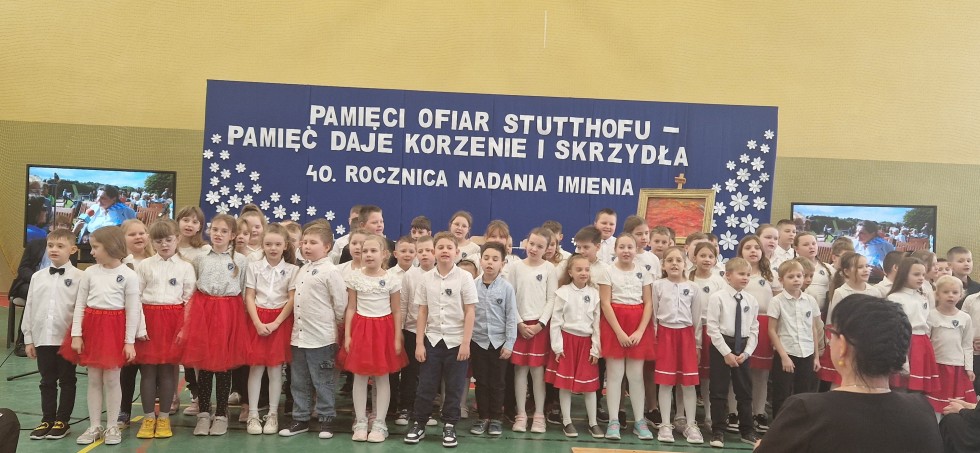 Sztutowo. 40. rocznica nadania imienia Szkole Podstawowej.