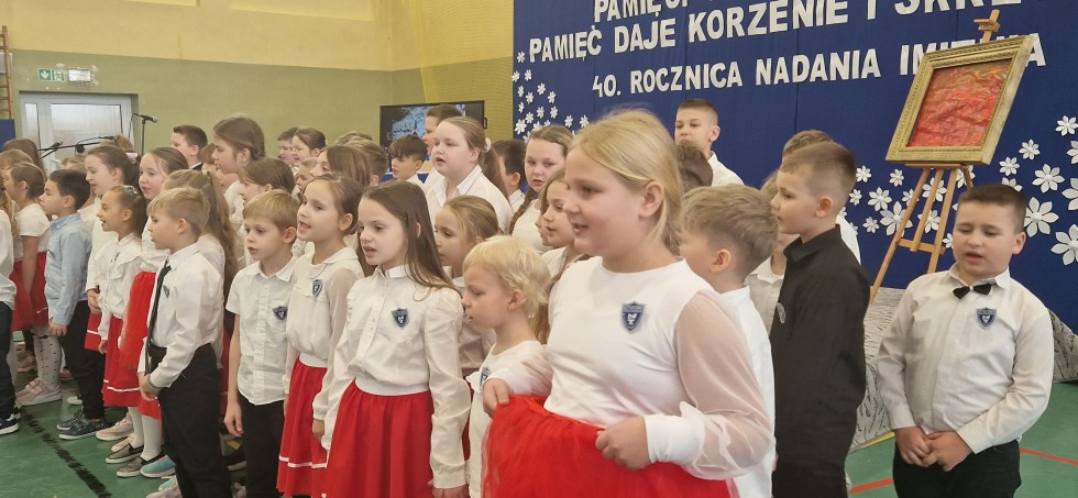 Sztutowo. 40. rocznica nadania imienia Szkole Podstawowej.