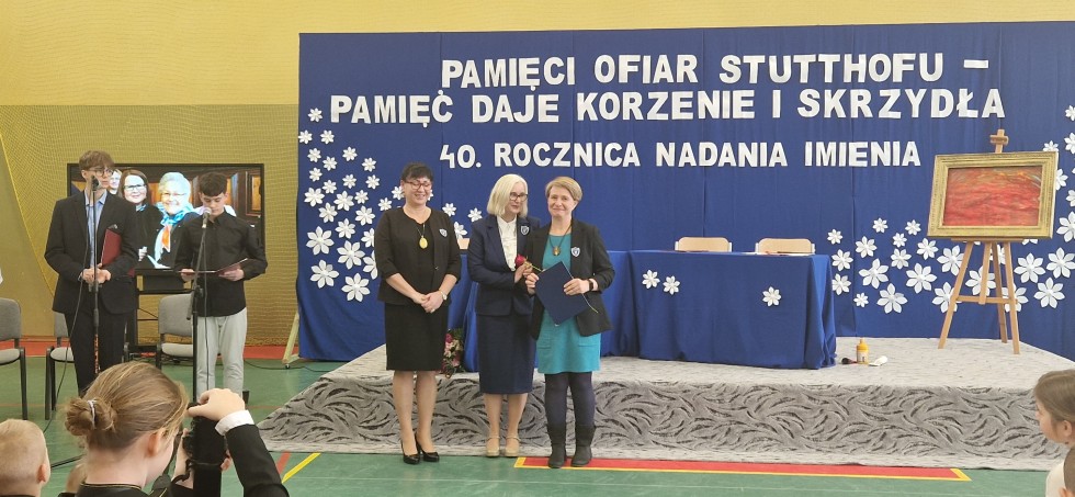 Sztutowo. 40. rocznica nadania imienia Szkole Podstawowej.
