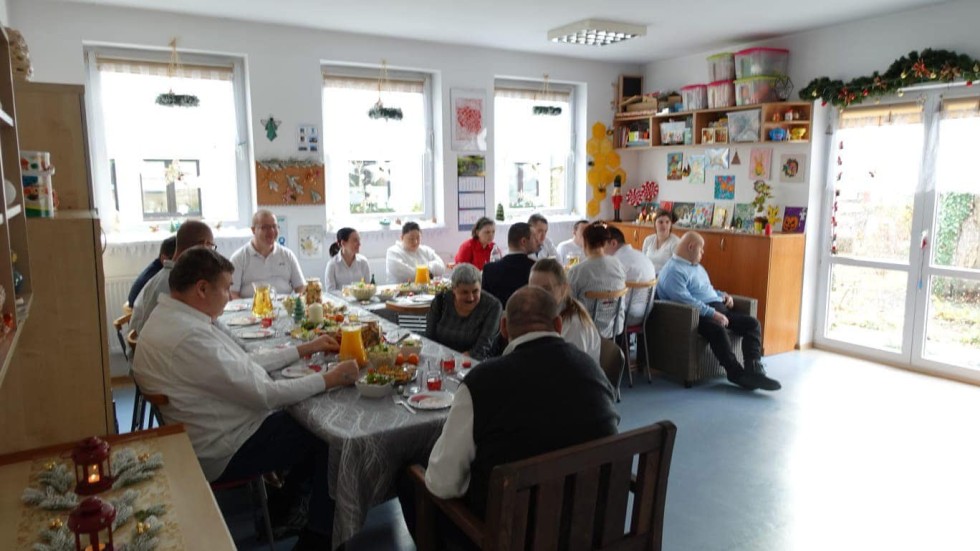 Powiat malborski. Przedświąteczne spotkania opłatkowe.