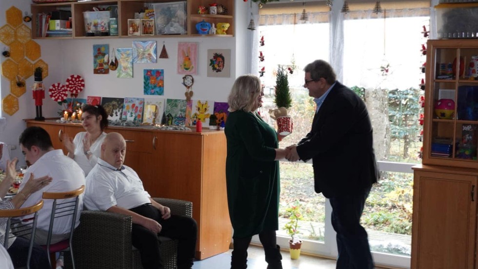 Powiat malborski. Przedświąteczne spotkania opłatkowe.