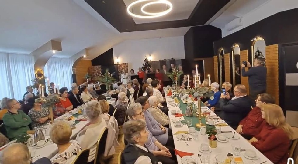 Powiat malborski. Przedświąteczne spotkania opłatkowe.