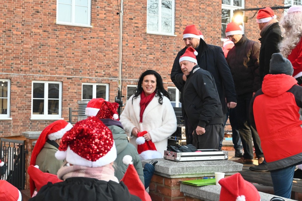 Tak bawili się mieszkańcy podczas Wigilii Powiatowej w Nowym Dworze Gdańskim. Zdjęcia