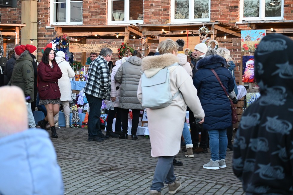 Tak bawili się mieszkańcy podczas Wigilii Powiatowej w Nowym Dworze Gdańskim. Zdjęcia
