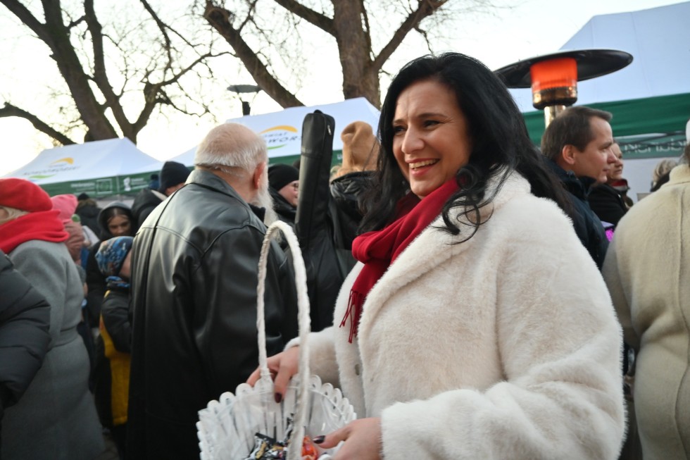 Tak bawili się mieszkańcy podczas Wigilii Powiatowej w Nowym Dworze Gdańskim. Zdjęcia