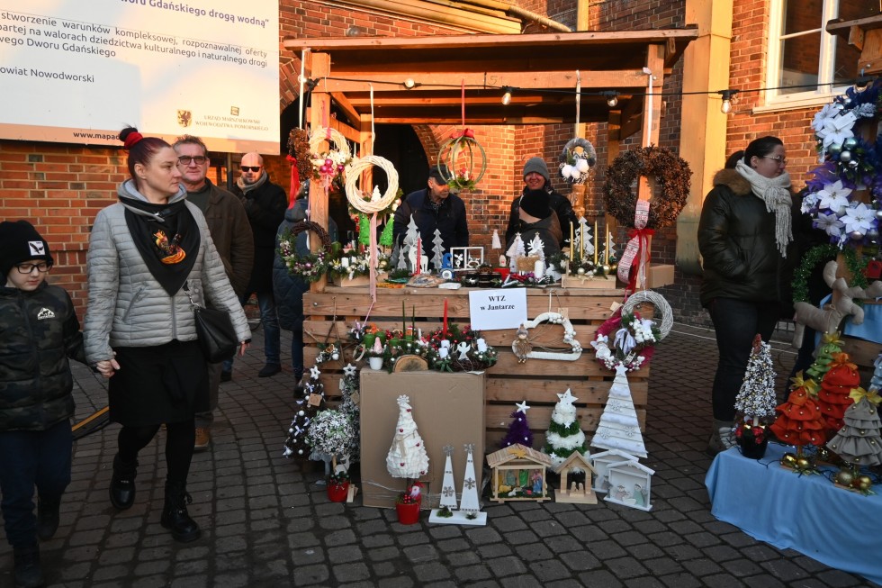 Tak bawili się mieszkańcy podczas Wigilii Powiatowej w Nowym Dworze Gdańskim. Zdjęcia