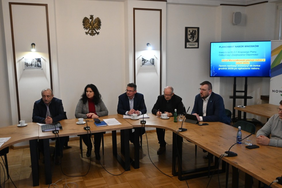 Zebranie Członków Lokalnego Partnerstwa do spraw Wody Powiatu Nowodworskiego.