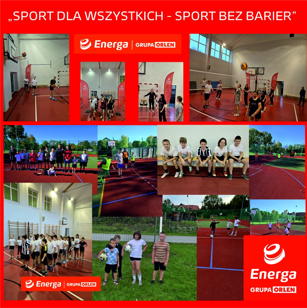Sport dla wszystkich – sport bez barier. Dodatkowe zajęcia dla uczniów z Gminy Malbork.