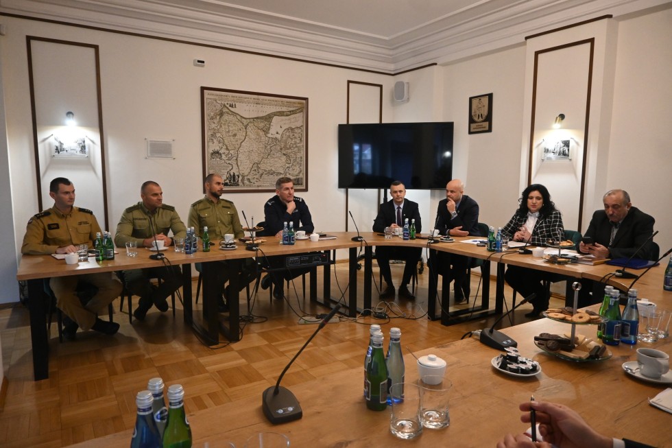 Nowy Dwór Gdański. Posiedzenie Komisji Bezpieczeństwa i Porządku.