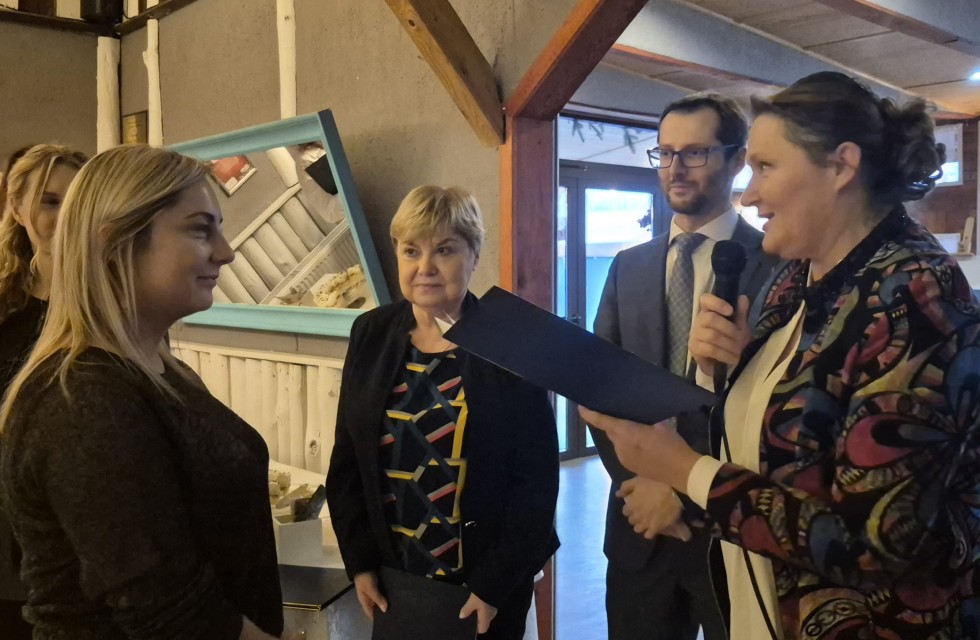 Malbork. Przedświąteczne spotkanie pracowników Powiatowego Centrum Zdrowia.