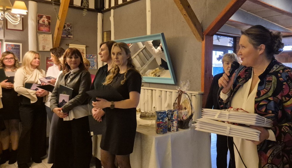 Malbork. Przedświąteczne spotkanie pracowników Powiatowego Centrum Zdrowia.
