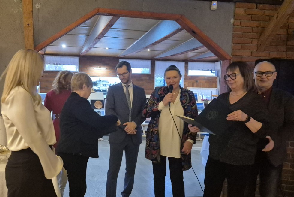 Malbork. Przedświąteczne spotkanie pracowników Powiatowego Centrum Zdrowia.