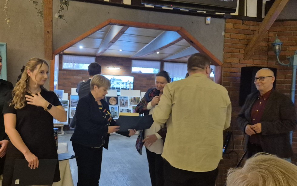 Malbork. Przedświąteczne spotkanie pracowników Powiatowego Centrum Zdrowia.