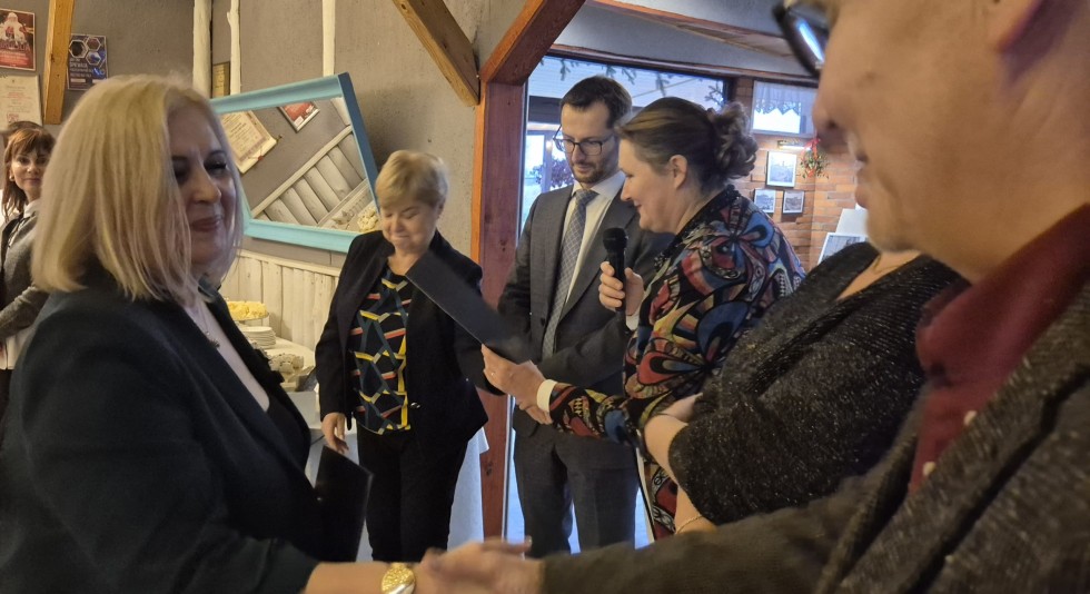 Malbork. Przedświąteczne spotkanie pracowników Powiatowego Centrum Zdrowia.