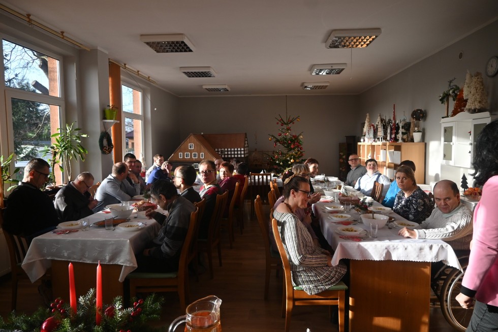 Nowy Dwór Gdański. Spotkania wigilijne i jasełka bożonarodzeniowe.