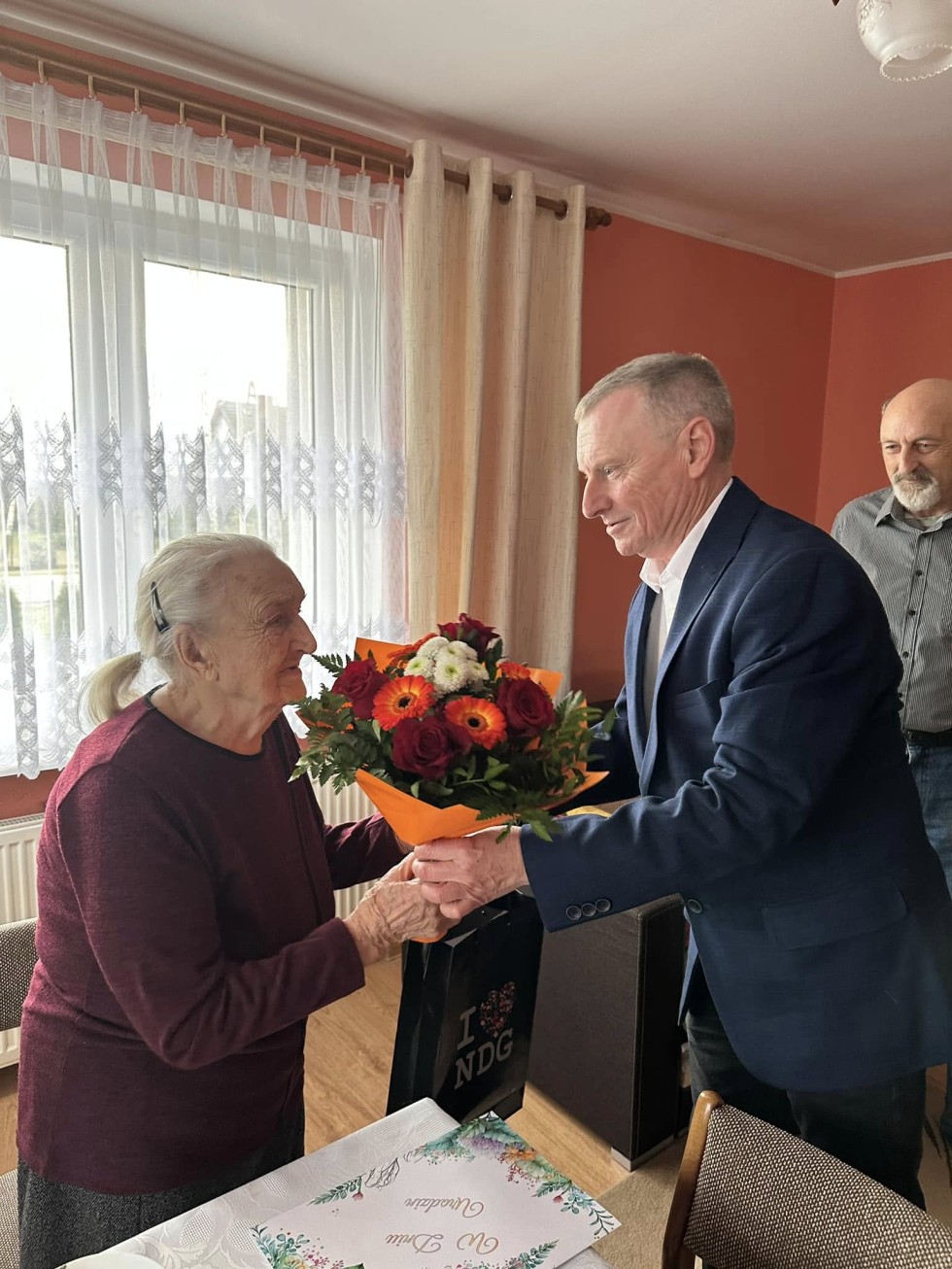 Nowy Dwór Gdański. 97. urodziny Heleny Gąsiorek.