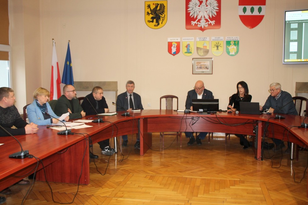 Powiat sztumski. Zebranie członków Lokalnego Partnerstwa do spraw Wody.
