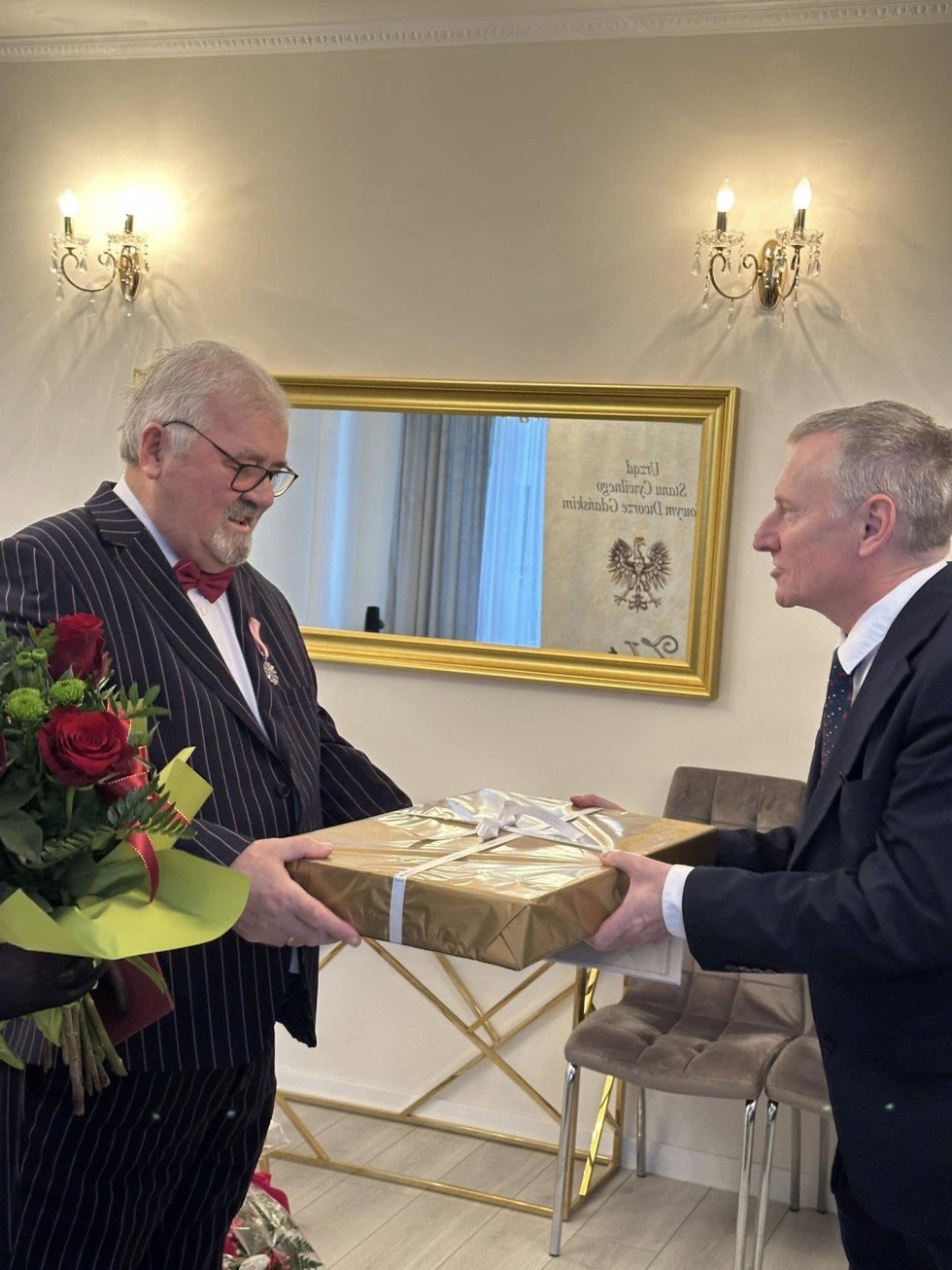 Nowy Dwór Gdański. Złote Gody państwa Barbary i Krzysztofa Głodnickich.