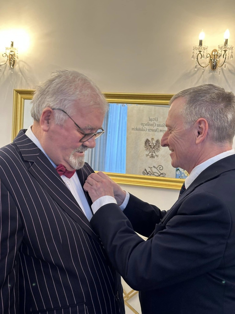 Nowy Dwór Gdański. Złote Gody państwa Barbary i Krzysztofa Głodnickich.
