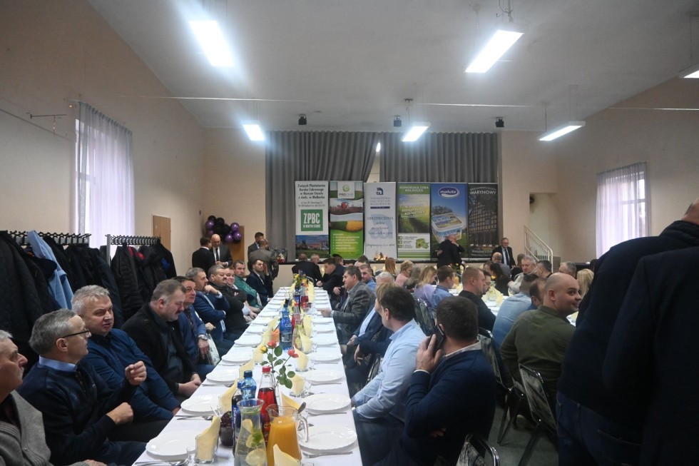 Noworoczne spotkanie Rady Powiatowej Pomorskiej Izby Rolniczej.