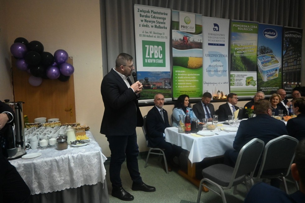 Noworoczne spotkanie Rady Powiatowej Pomorskiej Izby Rolniczej.