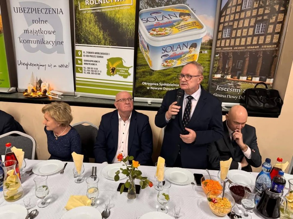 Noworoczne spotkanie Rady Powiatowej Pomorskiej Izby Rolniczej.