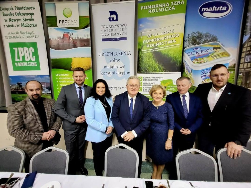 Noworoczne spotkanie Rady Powiatowej Pomorskiej Izby Rolniczej.