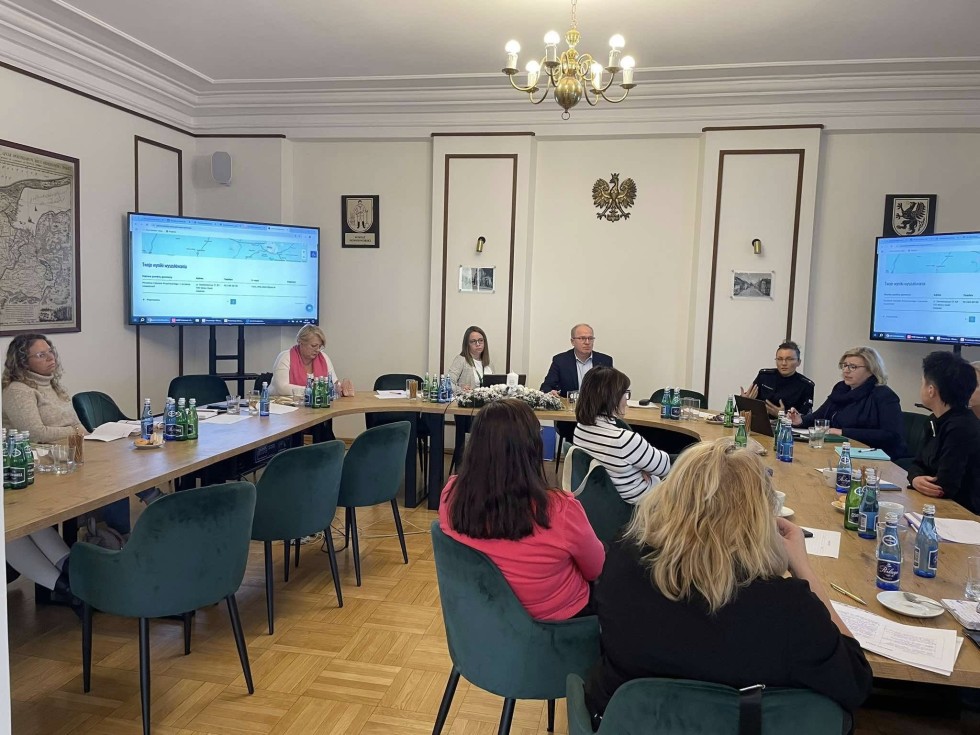 Nowy Dwór Gdański. Spotkanie Lokalnego Zespołu Koordynującego Realizację Narodowego Programu Ochrony Zdrowia Psychicznego.