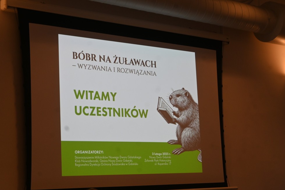 W Nowym Dworze Gdańskim rozmawiano o bobrach i przyszłości Żuław.
