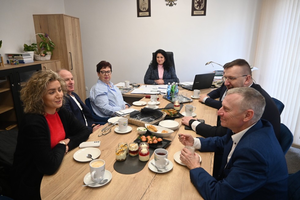 Spotkanie Starostów Nowodworskich z włodarzami gmin.