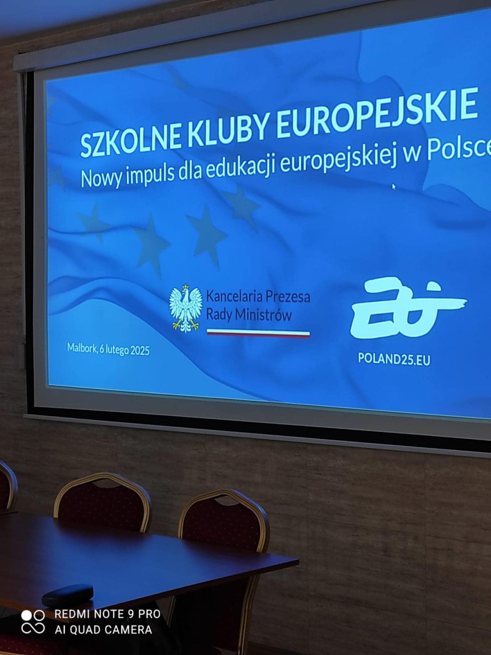 W Malborku spotkały się regionalne Szkolne Kluby Europejskie.