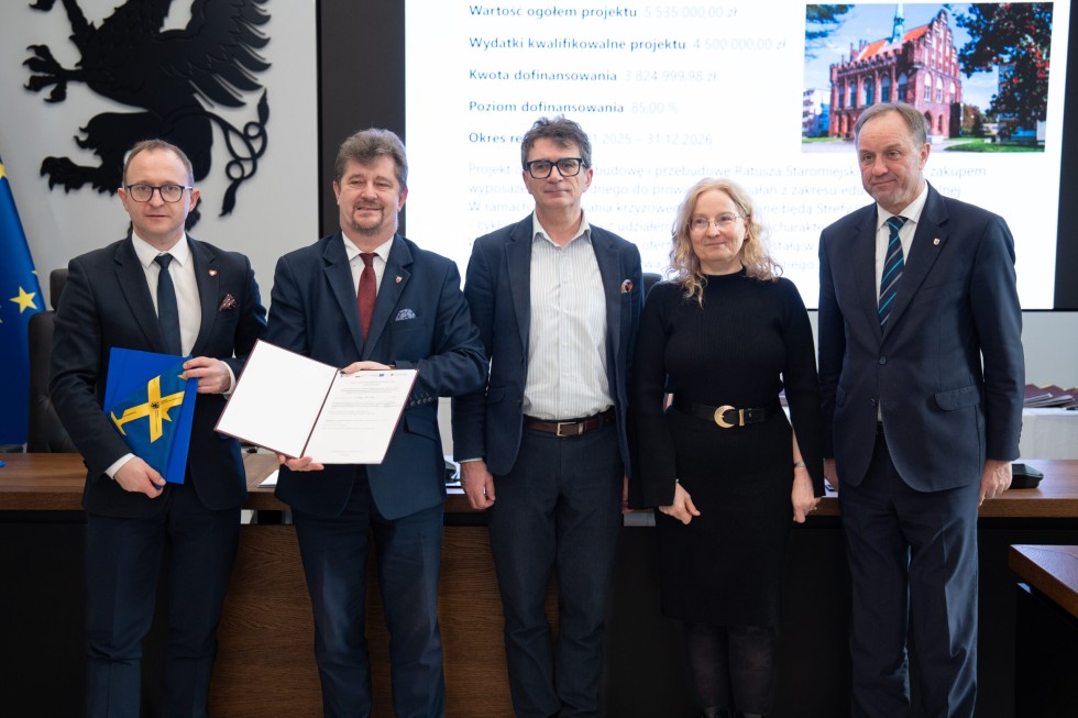 Malbork. Żuławska Pętla Kultury z dofinansowaniem unijnym.